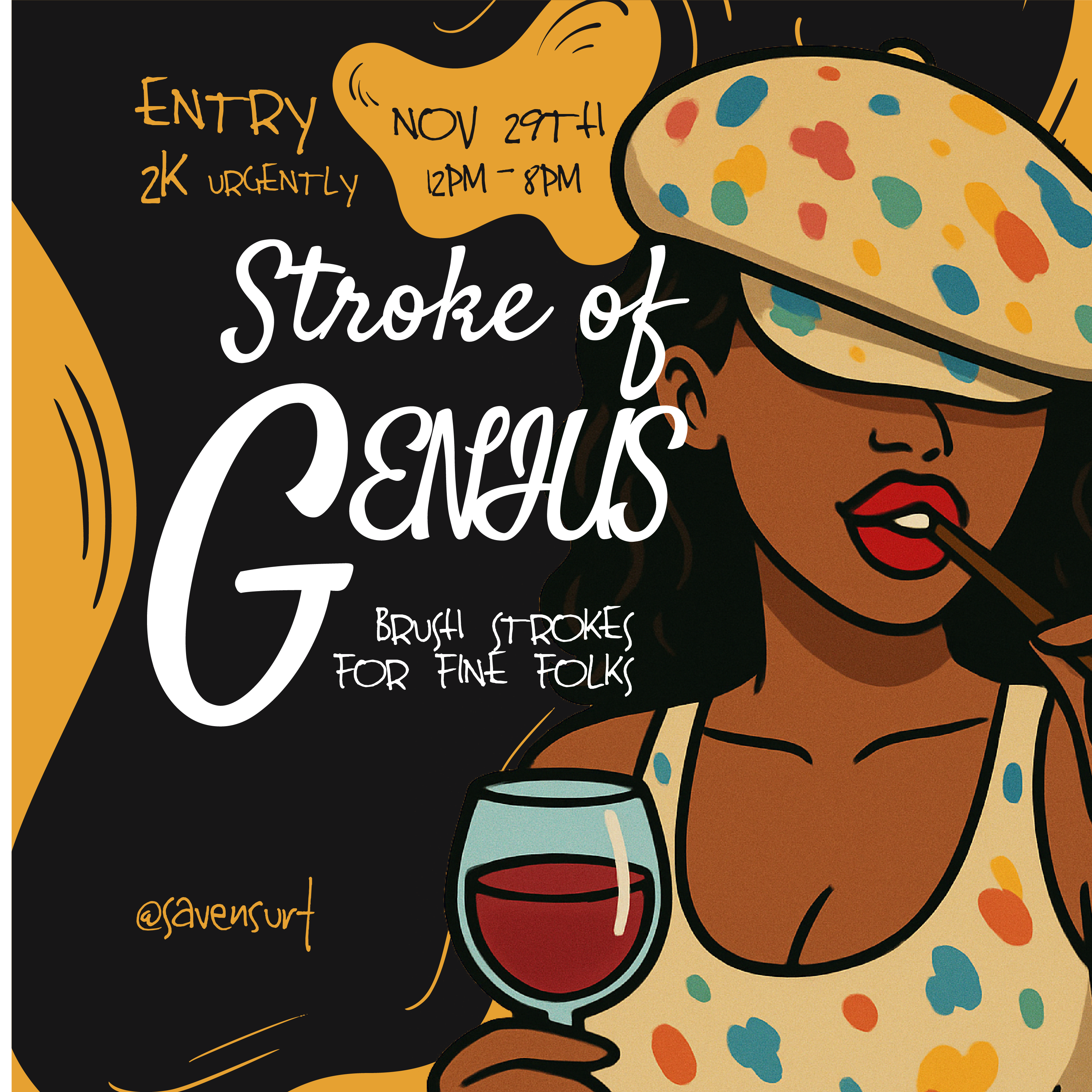 event poster